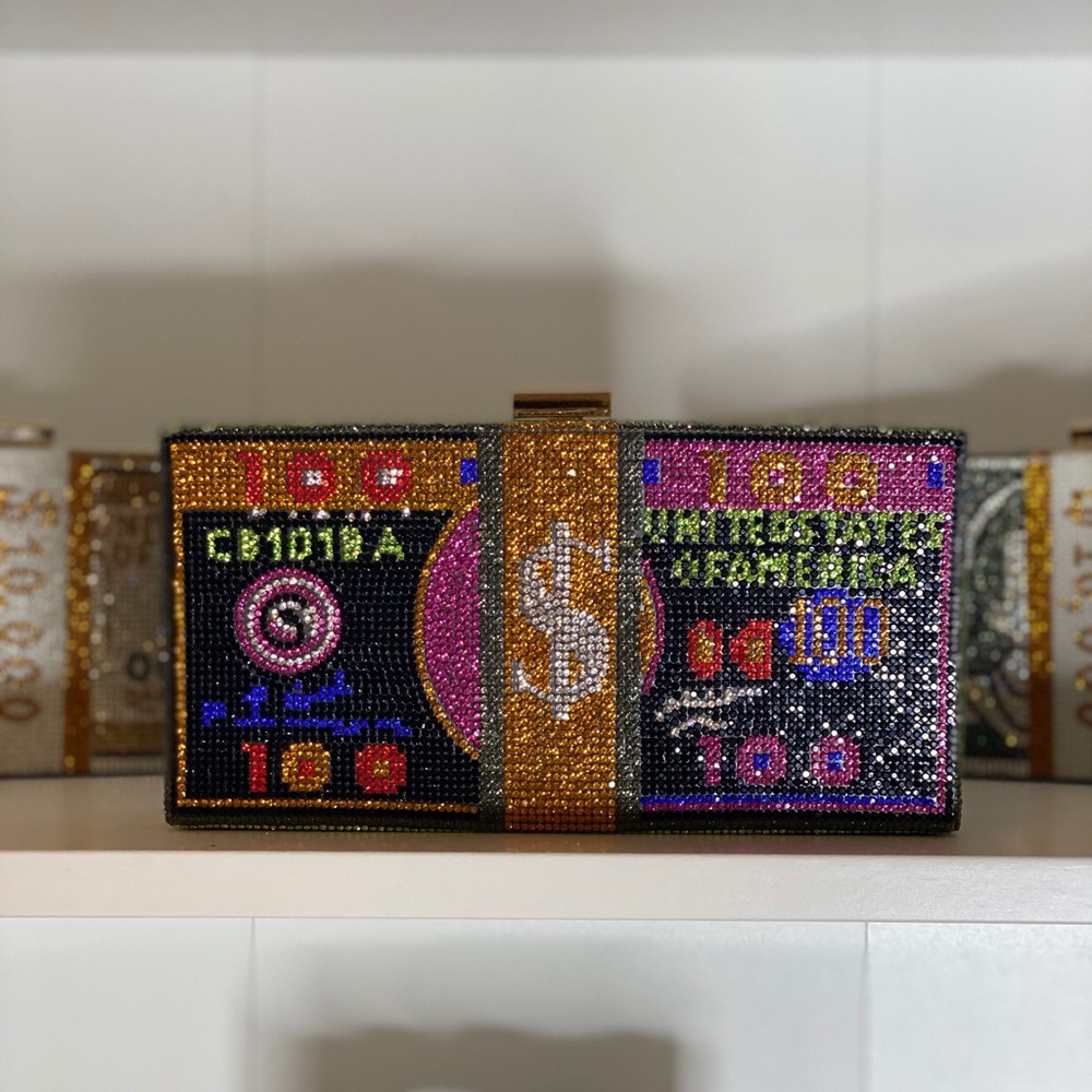 Money clutch purse